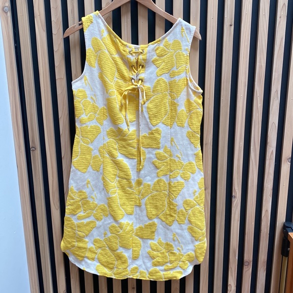 AdL Gorgeous floral  linen Dress - Picture 5 of 8